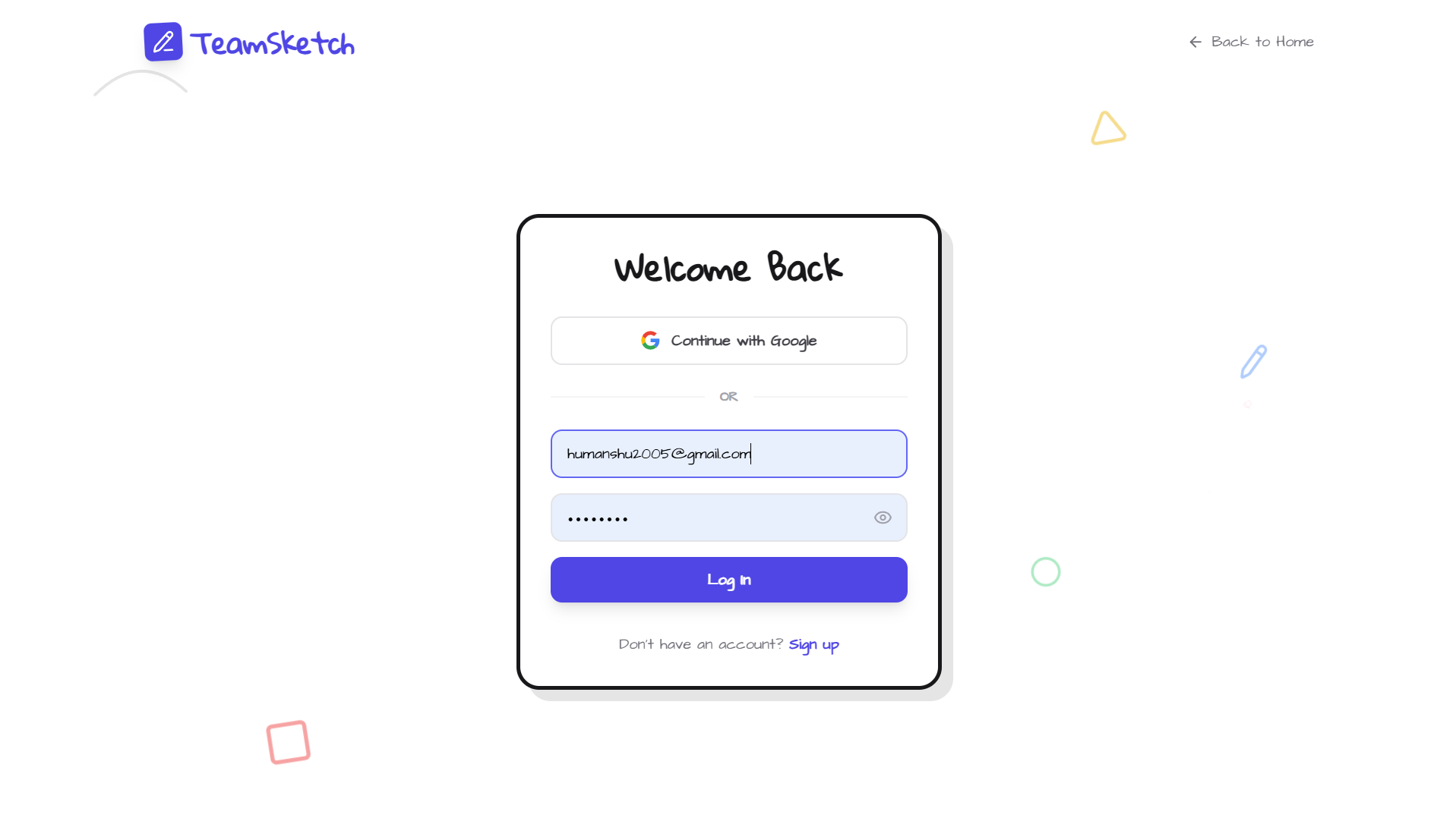 TeamSketch - Real-Time Collaborative Whiteboard screenshot 2